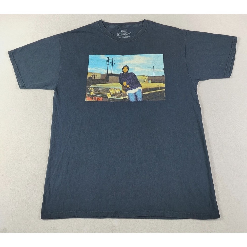 Boyz N The Hood Shirt Mens Large Black Lowrider Car Rap Movie Hip Hop Streetwear
